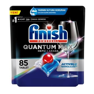 Finish Quantum Max Tablet Bulaşık Makinesi Deterjanı 85 Adet Deterjan kullananlar yorumlar